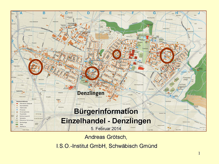 Markt und Standortanalyse Denzlingen